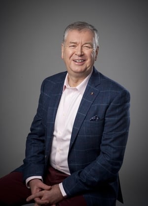 Joe Duffy during an RTÉ Guide photo shoot, 2018