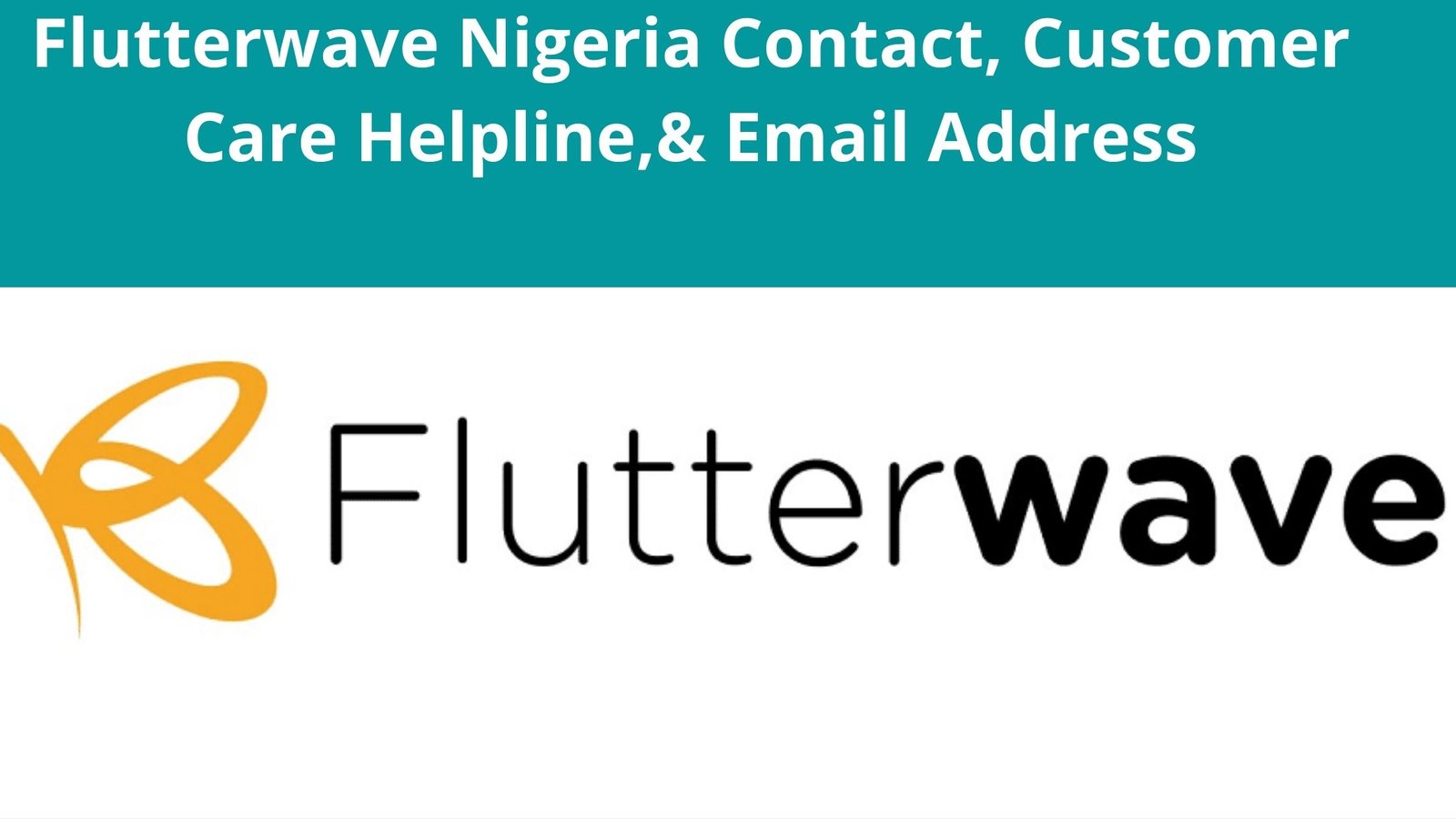 Flutterwave Nigeria Contact