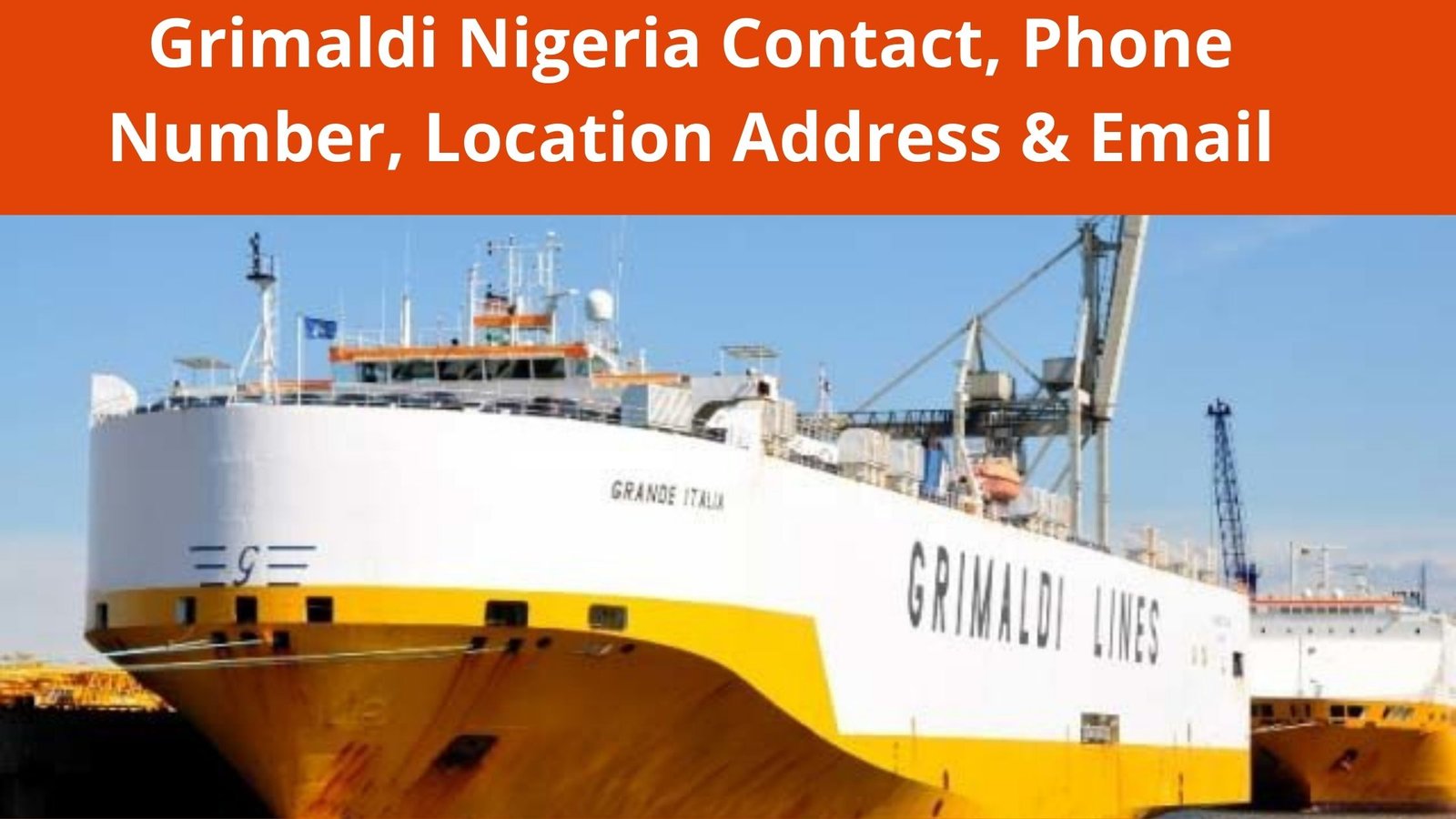 Grimaldi Nigeria Contact