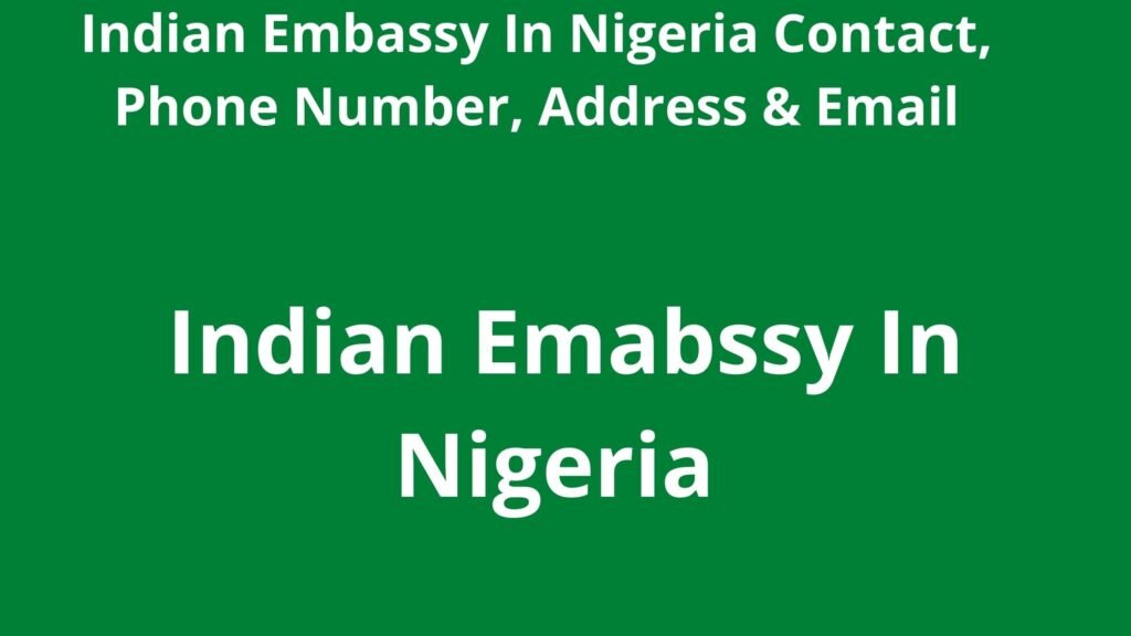 Uk Embassy In Nigeria Contact Number