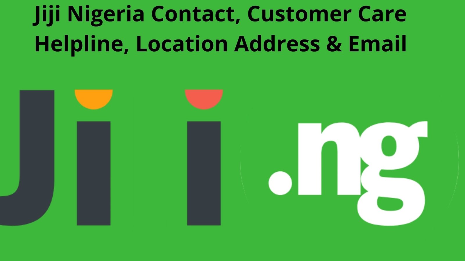 Jiji Nigeria Contact