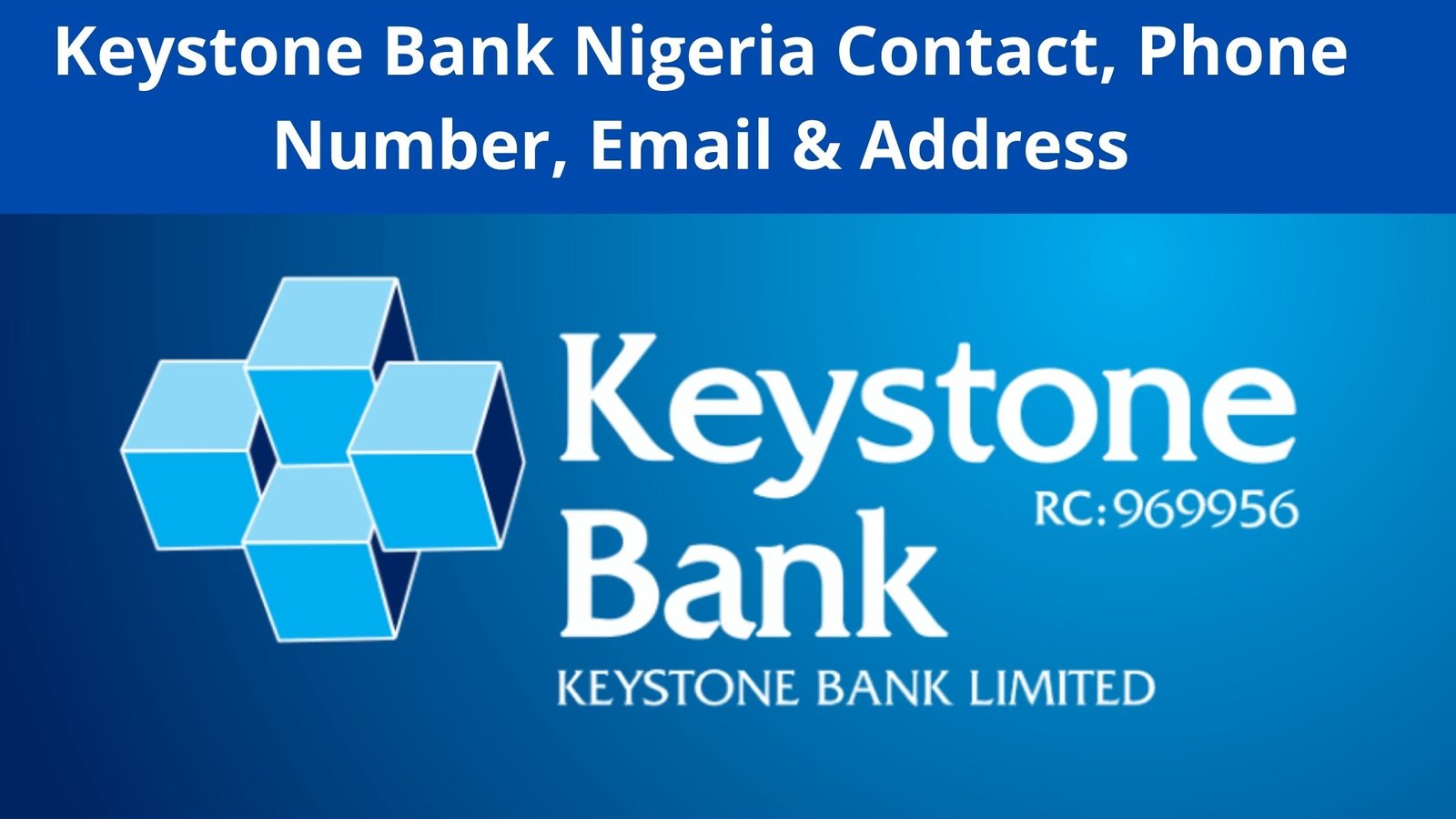 Keystone Bank Nigeria Contact