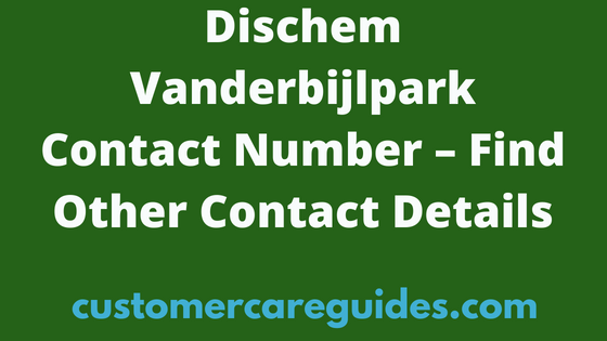 Dischem Vanderbijlpark Contact Details